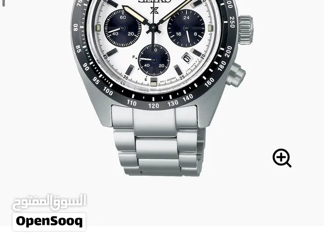 NEW SEIKO PANDA CHRONOGRAPH  ORIGINALسيكو جديده الباندا كرونوقراف غير مستعمله جديده مقاس الاصليه م39