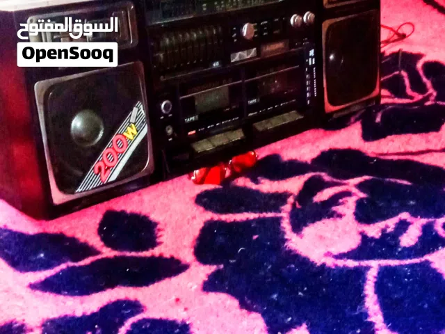 لسماع القران الكريم منظومة نوفا nova يابان راديو 4 موجه وفلاشه وكاسيت بحالة الزيرو