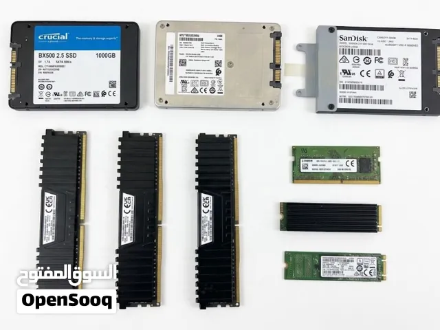 M.2 SSD SATA SSD & RAM DDR4 FOR PC LAPTOP