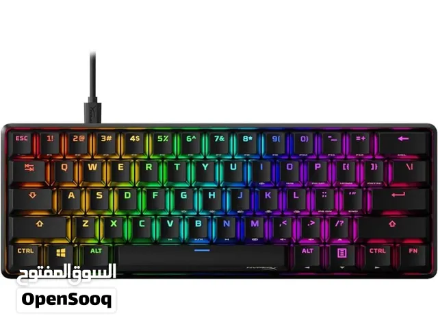 كيبورد هايبر اكس سلكي ميكانيكي اصلي HYPER X 60% USB WIRED KEYBOARD RED SWITCH