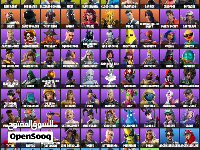 حساب فورت سيزون 3 كامل + 88 سكن