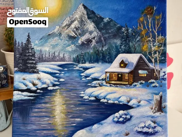 لوحة فنية زيتية  oil painting