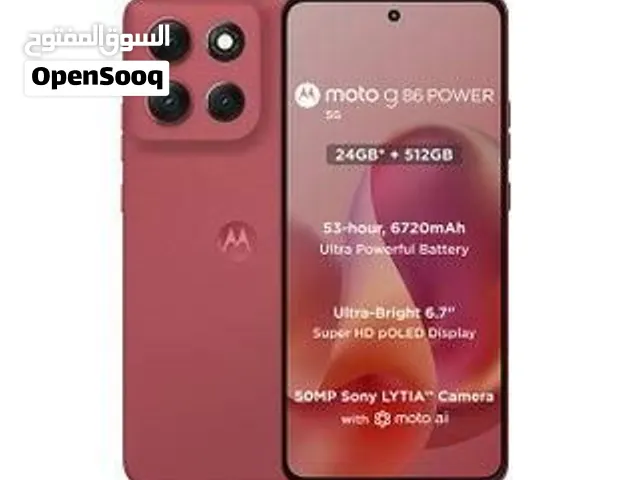 New Motorola g86 power 5g mobile 24gb ram 512gb storage (esim and NFC)