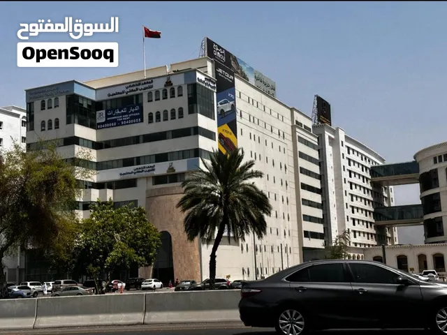 للايجار معرض ارضي ع شارع السلطان قابوس بالعذيبه ،For Rent: Premium Showroom in Al
