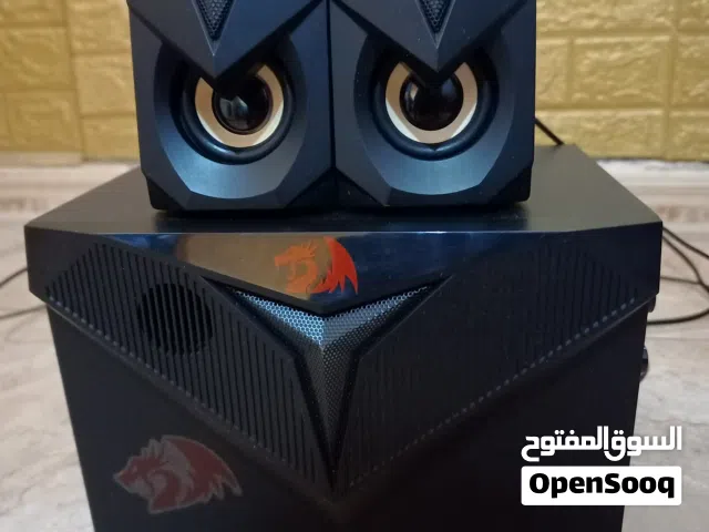 سماعات شبه جديد وكاله Redragon صوت قوي واضح