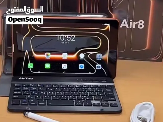 تابلت مستعمل بسعة 1 تيرابايت وشاشة 8.7إنش مع شاحن وكيبورد ووالكرتونة