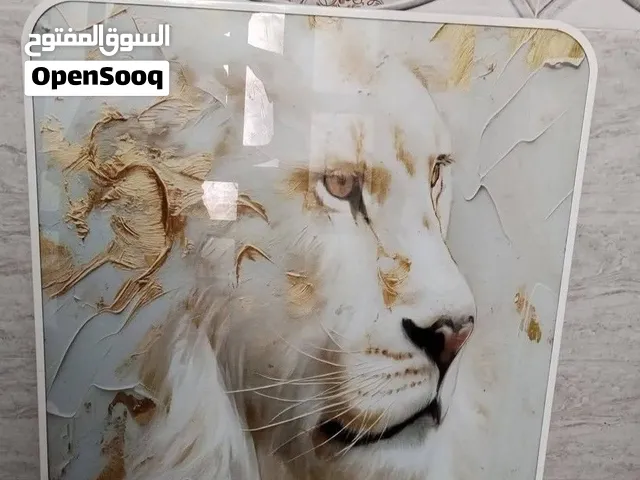 ميز 3D اخو جديد نظافة 99% وشم 3D زجاج كامل قياس 80×80 سم