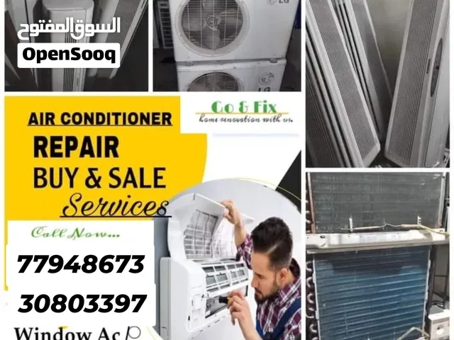 Air Conditioner Repairing Installing & Buiying and Cleaning