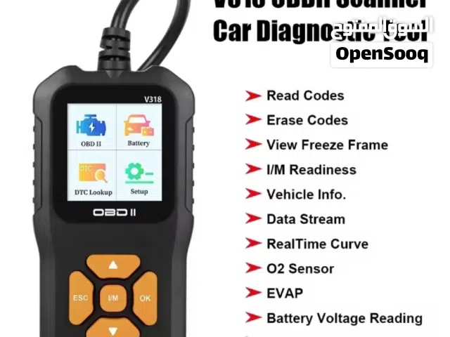 جهاز فحص السيارات OBD2 المطور