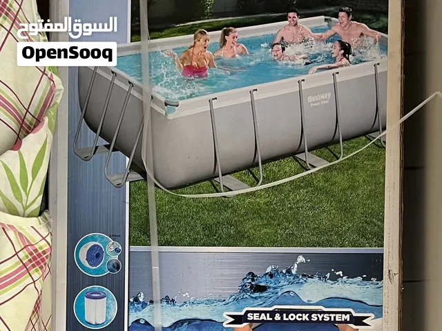 مسبح Bestway Power Steel جديد 4.04×2.01×1م