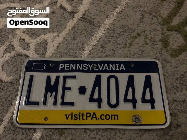 لوحه رقم امريكا