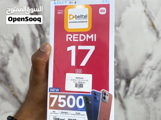 REDMI 17 5G , large-screen, battery 7,500 mAh, Snapdragon 4 Gen 5 platform.