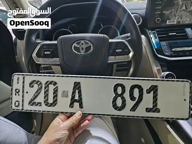 رقم مميز 891 A