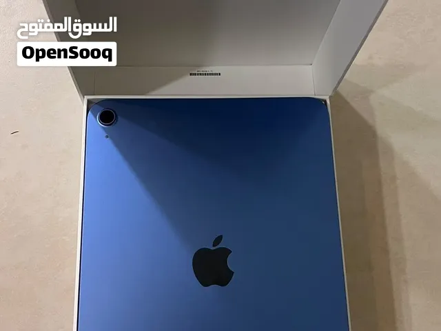 آيباد (iPad) أزرق اللون - جديد بحالة الكرتونة مع كامل الملحقات والضمان