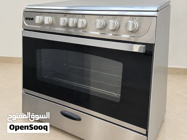 فرن غاز 5 عيون للبيع نظيف