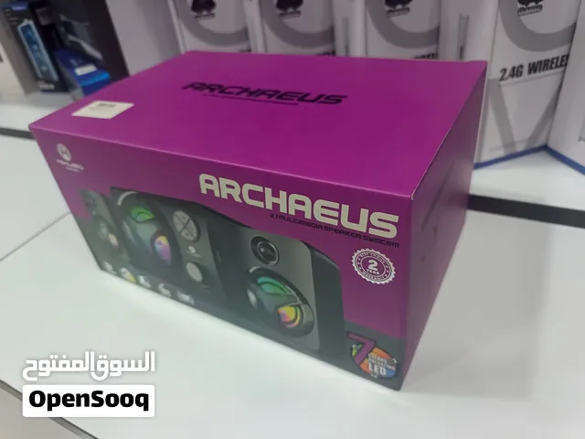 نظام سماعات وسابووفر وسائط متعددة ARCHAEUS 2.1 مع إضاءة LED