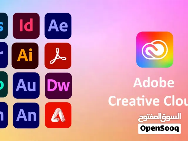 Adobe creative cloud subscribtion Monthly , yearly , and for 6 Months Photoshop , illustrator all