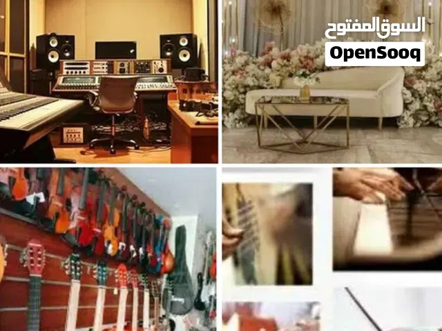 مطلوب شريك ممول  في ابوظبي ودبي والشارقه  وعجمان لمشروع تنسيق حفلات واعراس وفعاليات موسيقية+استيديو