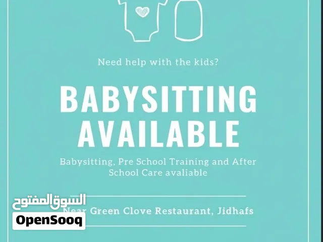 babysitting and preschool training