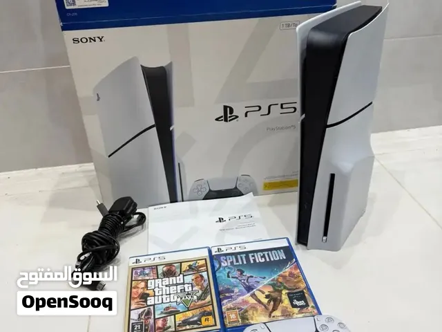 للبيع بلايستيشن 5 سليم (PS5 Slim) نسخة الأقراص - نظيف جداً كأنه جديد