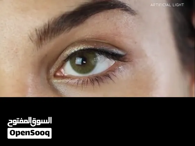 عدسات سيستا الطبية الملونة Crystal Green – أخضر طبيعي درجة نظر -4.00