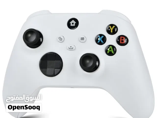 يد تحكم لاسلكية لجهاز Xbox Series X/S One، 2.4 جيجاهرتز متوافقة مع Xbox One S/X PC باللون الأبيض
