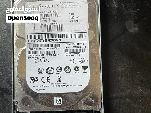 1TB 10K SAS IBM Server HHD