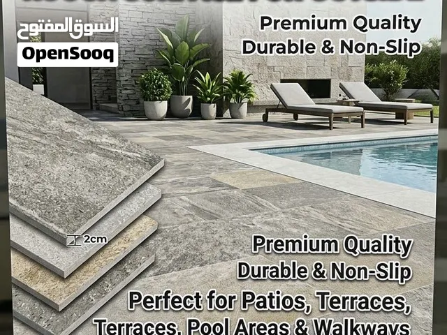 Outdoor 2cm porcelain tiles