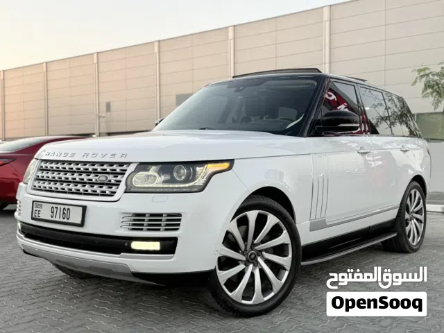 رانج روفر فوج Supercharge خليجي بدون صبغ بحالة الوكالة التامة.