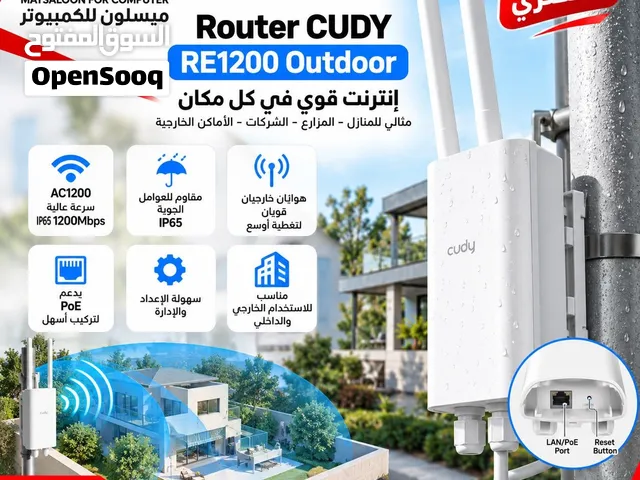 مقوي إشارة إنترنت قوي حتى في الأماكن الخارجية مع Cudy RE1200 Outdoor استمتع بتغطية Wi-Fi