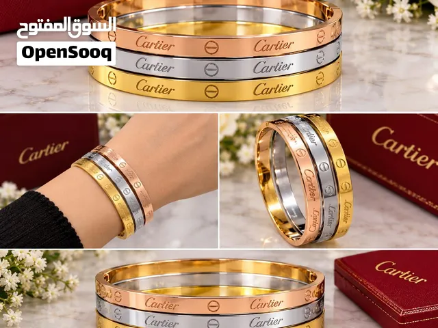 Luxury 3-Piece Stainless Steel Bangle Set – Gold, Silver & Rose Gold