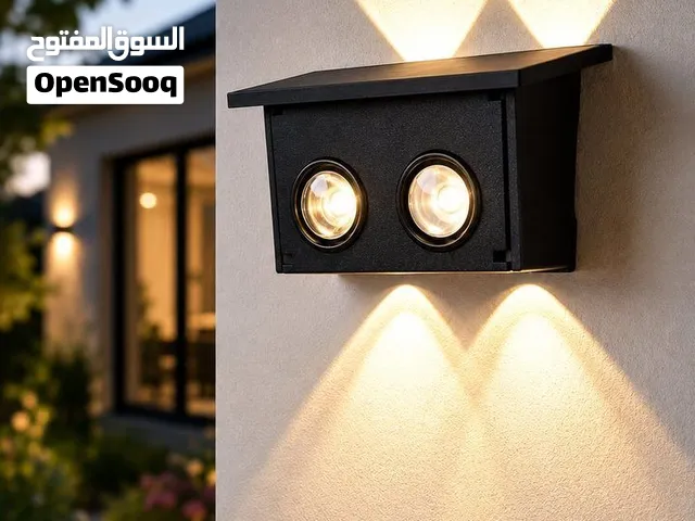 مصباح طاقة شمسية ماركة  CBK Solar Wall Light BK-4. أنر محيط منزلك بأناقة ووفّر استهلاك الكهرباء