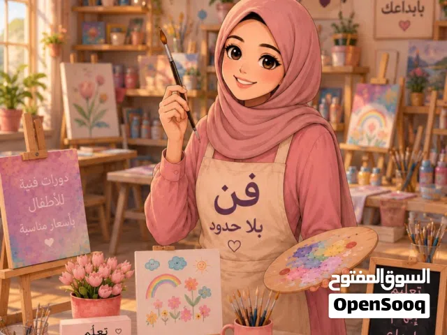دورات تعليم الرسم والفنون