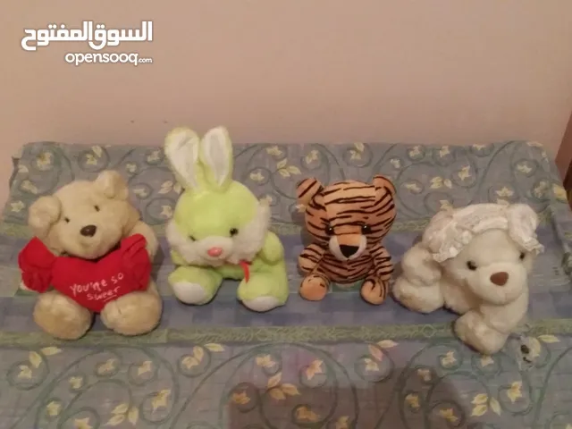 عدد 4 دبادييب مقاس 20 × 15 سنتم شيك جدا ووارد الخارج وبياناتهم كالتالي / دبدوب مندهش مدهش في غاية ا