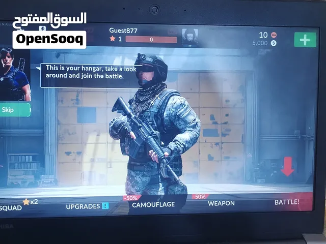 لابتوب توشيبا للبيع او مراوس تفاصيل بلوصف