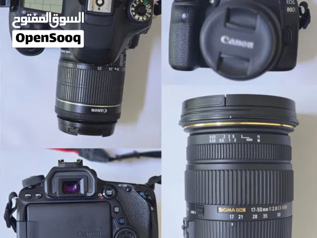 + Lens Canon EOS 80D