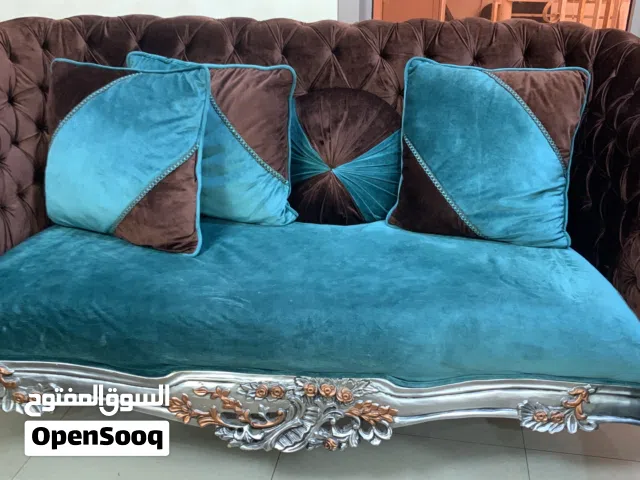 طقم جلسة 4 كراسي + طاولة + ستارة