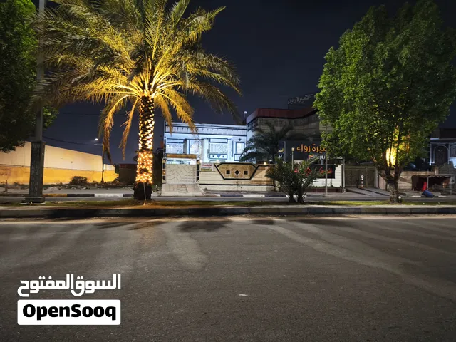 ايجار تجاري فقط(شركة. مكتب.معهد.مركز.عيادة.صالون)  بيت طابقين مباشر على الشارع العام الاندلس المعقل.