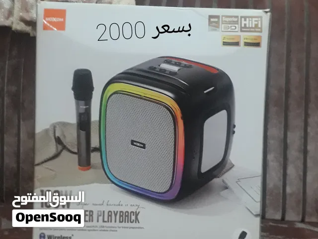 سبيكرا ممتازة مستعمله وبمايكروفون وبسعر 2000دينار