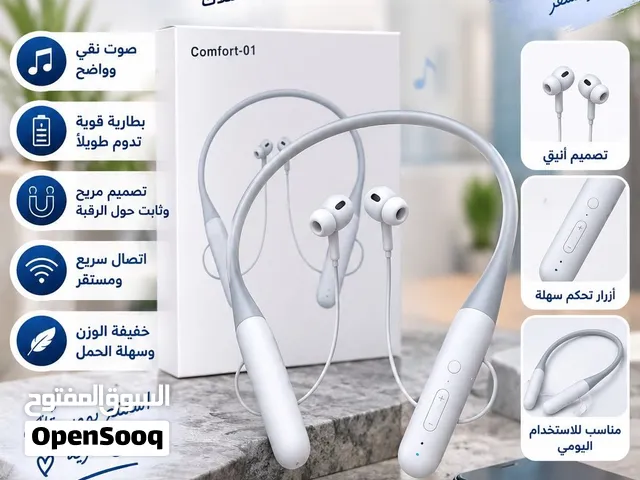 خلّي السماعة عليك... وانسى موضوع الشحن كل شوي!   إذا يومك كله حركة، بدك سماعة تضل معك مش تعطلّك!