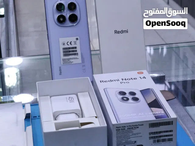 مستعمل ايام Not 14 pro رام 16 جيجا 256 مكفول بالشركة أغراضة والكرتونه الأصلية متوفر توصيل