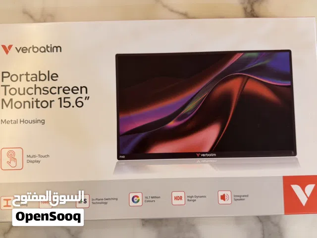 Verbatim Portable Touchscreen Monitor Full HD 1080p 15.6 Metal Housing - PMT-15