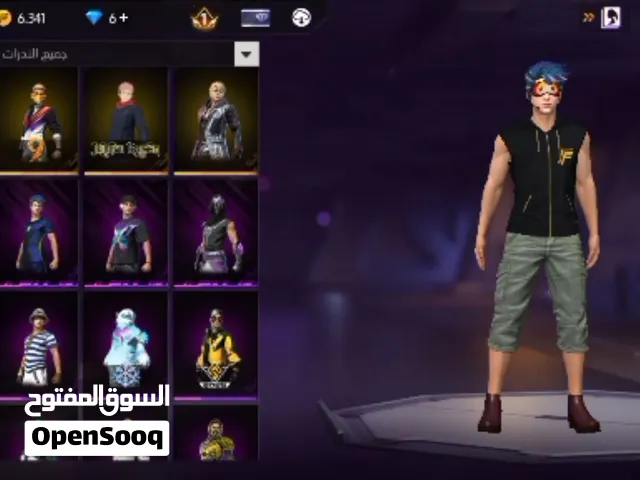 حساب فري فاير للبيع