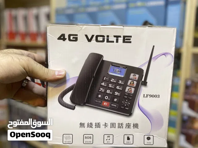 تلفون ارضي يدعم الخط الخلوي sim1 & sim2 يوجد توصيل