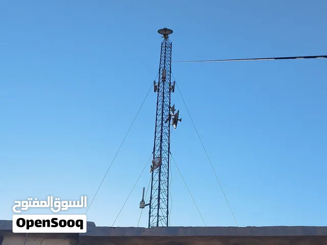 برج انترنت للبيع منصوب جاهز للتفصيخ حديد ايراني 45 ارتفاع 21 متر لنكات دشات 30 ميموسا c5c 48v سكترات