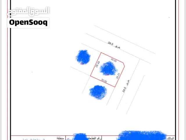 للبيع ارض خاليه صناعيه الصجعه s زاويه مساحه 9161 قدم مسوره جهتين موقع مميز
