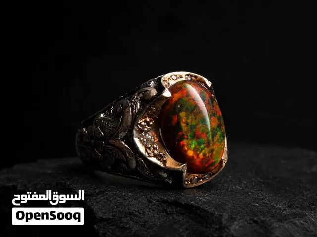 خاتم اوبال نادر بشهادة - لمحبين النوادر
