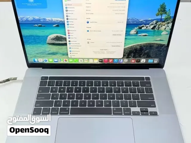 Macbook pro 2019 i7 16 gb Ram 512 GB ssd 16 inch display