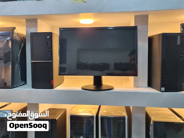 كمبيوترات كور اي سفن جيل ثامن مع شاشات 22 انش  بمواصفات قويه بسعر مغري جدا فقط 239 دينار