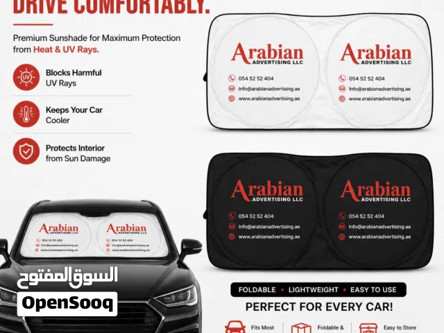 Premium Sunshade for Maximum Protection from Heat & UV Rays.